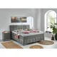 Boxspring Krevet Scarlett 160/200 cm , siva