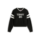 Tommy Jeans Pulover 85 črna/bela