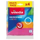 VILEDA krpa Microfibre Color, 4/1