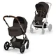 Cybex Voziček 2v1 2026 Balios S LUX TPE chocolate brown