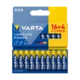 AA alkalne baterije Varta Longlife Power 16+4 v blistru L-BAT0360