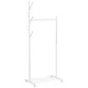 Homestar Stojalo za oblačila 68x43x171 cm Belo