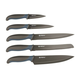 Set od 5 kuhinjskih noževa od nehrđajućeg čelika