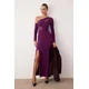 Trendyol Milla ženska haljina Tpraw26Ae00012, Plum-Purple
