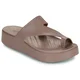 Crocs GETAWAY PLATFORM TOE LOOP Kostanjeva