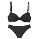 LASCANA Bikini zlata / črna
