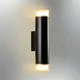 Hanah home Zidna lampa 3000K, 3000K LED, Crna