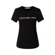 Calvin Klein Jeans Majica črna/bela