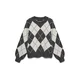 VERO MODA Pulover VMDOFFY ecru/temno siva