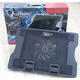 N2000FS Gembird hladnjak za laptop 15-17 140mm Fan-CONTROL, 2xUSB, 370x265mm, Ergo Stand