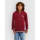 Quiksilver No Teacher Kids jopica s kapuco oxblood red