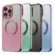 Maska za iPhone 16 Mag Case Electroplated roze