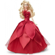 Mattel Barbie božična lutka blondinka