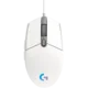 LOGITECH G102 LIGHTSYNC Corded Gaming Mouse - WHITE - USB - EER