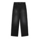 Bershka Kavbojke črn denim