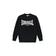 Lonsdale London Pulover Brimsdown črna/bela