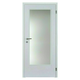 Doornite Sobna vrata sa staklom (D x Š x V: 39 x 650 x 2.000 mm, Bijele boje, DIN graničnik: Desno, Središnji položaj: Saće)