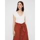 PIECES Majica PCKAMALA TEE NOOS, bela