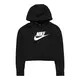 Nike Sportswear Sweater majica, crna / bijela