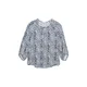 s.Oliver Bluza svetlo modra / temno modra / bela