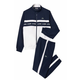 Muška teniska trenerka Lacoste Sportsuit Logo Stripe Tennis Tracksuit - navy blue/white