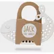 Milin Big Wooden Lacing Toy Whale Jack aktivnostna igrača 9 cm x 19,5 cm x 0,7 cm 1 kos