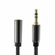 MG avdio kabel 3.5mm mini jack F/M 3m, črna