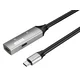 PREMIUMCORD USB-C repeater in podaljšek, moški-ženska, 5Gbps, aluminij 10m