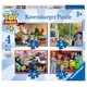 Ravensburger - Puzzle 4v1 Toy Story - 15 - 39 kosov