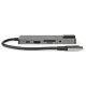 Nedis USB adapter z več vrati | USB 3.2 Gen 1 | USB-C moški | HDMI izhod / RJ45 ženski / SD / 2x USB-C / 3,5 mm ženski / 3x USB-A ženski | 5 Gbps | 0,20 m | Okrogla | Pozlačeno | PVC | antracit | Škatla