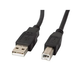 USB-A(M)-USB-B(M) kabel 1 m CA-USBA-11CC-0010-BK