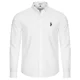 Bombažna srajca U.S. Polo Assn. PEACHED OXFORD LS