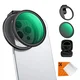 K&F 67MM, magnetic phone holder, with 67MM magnetic ND2-32filter, high-definition lens, coating, wat