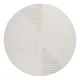 Kremno bela okrogla notranja in zunanja preproga o 120 cm Nova 1202 – Ayyildiz Carpets