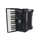 Hohner BRAVO II 48-basna harmonika črna (New Bellow)