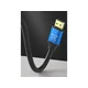 VELTEH KT-HK2.0-20M HDMI kabl V2.0, Pozlaćen, 20m, Crni