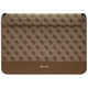 Guess Laptop Sleeve 14 brown 4G Stripe Metal Logo (GUCS14PS4SGW)