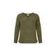 KAFFE CURVE Bluza Ami oliva