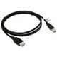 Kabl USB A - USB A M/F (produžni) 3m crni