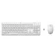 HP Bežična tastatura + miš 230/ US/ 3L1F0AA/ bela