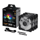 TUF GAMING TR120 ARGB REVERSE BLACK 3IN1 ventilator
