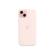 iPhone 15 Plus Silicone Case with MagSafe - Light Pink