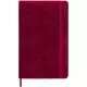 Moleskine Limited Edition Velvet Notebook, Hard Cover, Large , Ruled/Lined, Cyclamen Pink