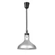 Višinsko nastavljiva grelna svetilka, zvonasta oblika, HENDI, srebrna, 230 V/250 W, ?295 x (V)207 mm