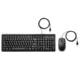 HP Bežinčna tastatura i miš 160 YU (Crna) 6HD76AA