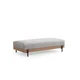 Atelier Del Sofa Pouffe, Eti Oak Pouffe - Siva