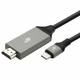 Kabel USB 3.1 CM - HDMI 2.0V AM,2 m,črn