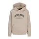 Jack & Jones Junior Majica JJEDenver kit / progasto bež / črna
