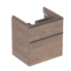 Geberit 500.352.JR.1 - Kupaonski ormarić ispod umivaonika Smyle Square 61,7x58,4 cm orah