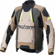 Alpinestars Halo Drystar Jakna Dark Khaki/Sand Yellow Fluo 3XL Tekstilna jakna